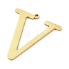 304 Stainless Steel Pendants STAS-C157-01G-V-2