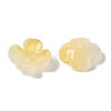 Baking Paint Glass Bead Caps GLAA-S202-04F-2