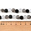 Electroplated Glass Beads Strands EGLA-A048-01A-06-3