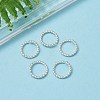 304 Stainless Steel Open Jump Rings STAS-F191-12S-D-6