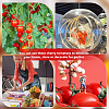 Mini Plastic Imitation Cherry Tomato DJEW-WH0042-57-6