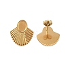 Ion Plating(IP) 304 Stainless Steel Earrings X-STAS-S125-08G-2