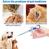 Plastic Pet Medicine Feeding Syringe AJEW-GA0002-05-3