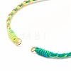 Braided Nylon Thread Braided Cord Bracelet AJEW-JB01121-3