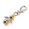 Synthetic Hematite Beaded Pendant Decorations HJEW-JM00650-5