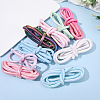 9Pcs 9 Colors Round PU Leather Cord OCOR-SC0001-16-7