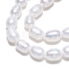 Natural Cultured Freshwater Pearl Beads Strands PEAR-N012-03E-5