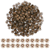 1000Pcs Iron Bead Caps IFIN-DC0001-02-1