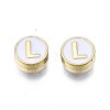 Alloy Enamel Beads ENAM-N052-006-01L-RS-2