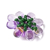 Glass & Polymer Clay Pendants PALLOY-MZ00810-03-4