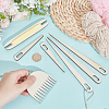 1Bag Plywood Wooden Weaving Looms Kit TOOL-CY0001-05-3