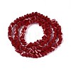 Opaque Glass Beads Strands LS-GLAA-N019-4mm-15-3