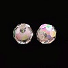 Transparent Acrylic Beads TACR-S152-04B-SS2112-2