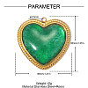 304 Stainless Steel with Resin Pendants RE-A26-05-19-08G-02-2