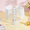 1Pc Retro Sexy Cloth Lace Elastic Waist Belts for Dress AJEW-HY0003-49B-4
