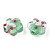 Handmade Bumpy Lampwork Beads LAMP-N024-04D-1