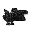 Black Alloy Brooches JEWB-Z024-03EB-04-2