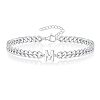 Letter 304 Stainless Steel Link Bracelets FS-WG7830E-37-1