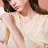 1 Strand Glass Beads Strands LAMP-TADJ0001-04D-6