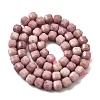 Natural Rhodonite Beads Strands G-F797-A07-01-3