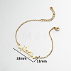 304 Stainless Steel Link Bracelets WGCBDDD-01-2