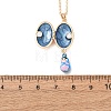 Magnetic Brass Enamel Egg with Girls Locket Pendant Necklaces for Women LS-KK-CBAF5B9-02G-01-3