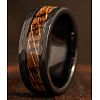 304 Stainless Steel & Wood Finger Rings for Men WG79787-04-1