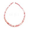 Natural Green Jade Graduated Beads Strands GG-CBA2AE1-A06-E-4