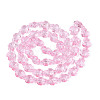 Transparent Glass Beads Strands DGLA-N021-02A-06-2