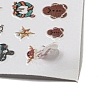 Christmas Theme Nail Decals Stickers MRMJ-F017-09-2