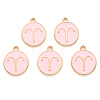 Alloy Enamel Pendants ENAM-S124-01A-09A-2