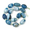 Natural Dragon Veins Agate Beads Strands GG-CBA8E33-A01-01-3