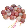 Dyed & Heated Natural Weathered Agate Beads Strands GG-CBAB9C6-E01-01-4