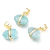 Natural Amazonite Charms G-L528-18C-1