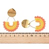 304 Stainless Steel Stud Earrings EJEW-MZ00755-01-5