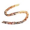 Natural Crazy Agate & Tiger Eye & Red Aventurine & Dyed White Jade & Red Agate Beads Strands G-Z135-B06-3