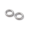 201 Stainless Steel Closed Jump Rings STAS-D301-17P-01-2