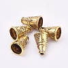 Tibetan Style Alloy Bead Cone LS-PALLOY-TAC0011-70AG-2