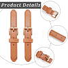 10 Sets Imitation Leather Alloy Button-down Metal Buttons for Bag Making FIND-GF0009-64A-6