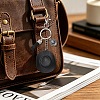 Plastic & Alloy & Faux Suede Tassel Pendant Keychains KEYC-YW00304-02-6