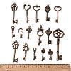 Tibetan Style Alloy Pendants FIND-D040-01R-3