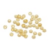 Iron Fancy Bead Caps IFIN-ZX1173-G-4