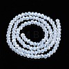 Electroplate Glass Beads Strands EGLA-A044-J3mm-A06-3