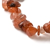 Natural South Red Agate Chips Bead Strands G-M205-40-3