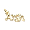 Brass Pendants KK-E796-04C-G-1