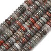 Natural African Bloodstone Beads Strands G-G329-A02-3x8mm-3