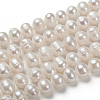 Natural Cultured Freshwater Pearl Beads Strands X-PEAR-S012-53-4