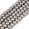 Baking Paint Glass Pearl Beads Strands DGLA-ZX001-05A-07-1