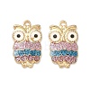 Alloy Enamel Pendants PALLOY-A037-02P-1