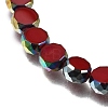 Electroplated Transparent Glass Beads Strands GL-CBA98F0-06A-04-2